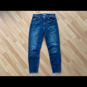 GRLFRND Kendall  Stretch High Rise Skinny Jean